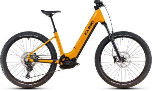 Bicicleta Eléctrica Cube Reaction Hybrid SLX 800 spectraorange´n´violet