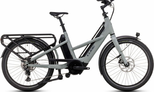 Bicicleta Eléctrica Cube Longtail Sport Hybrid 1350 swampgrey´n´reflex