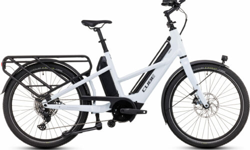 Bicicleta Eléctrica Cube Longtail Sport Hybrid 1350 flashwhite´n´reflex