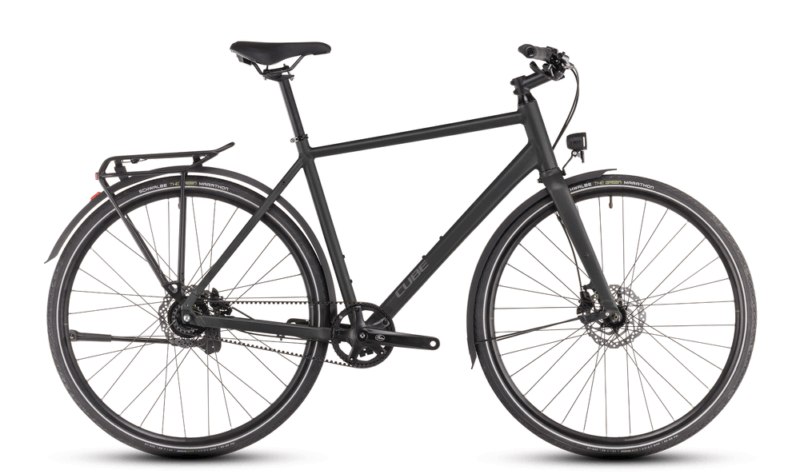 Bicicleta Cube Nulane Comfort EXC FE grey´n´chrome Barra alta 2026