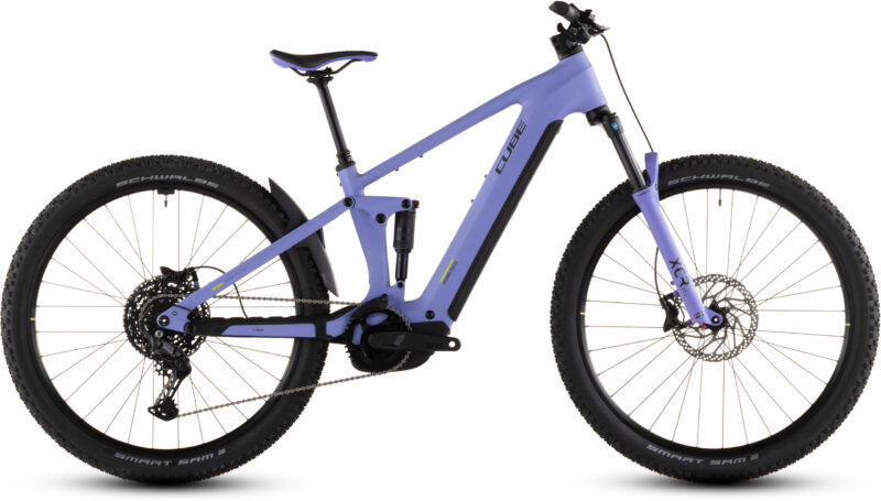 Bicicleta Eléctrica Cube Stereo Hybrid ONE22 Pro 600 lucidlilac´n´lime 2026