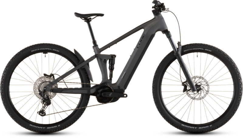 Bicicleta Eléctrica Cube Stereo Hybrid ONE22 Race 800 slabgrey´n´chrome 2026