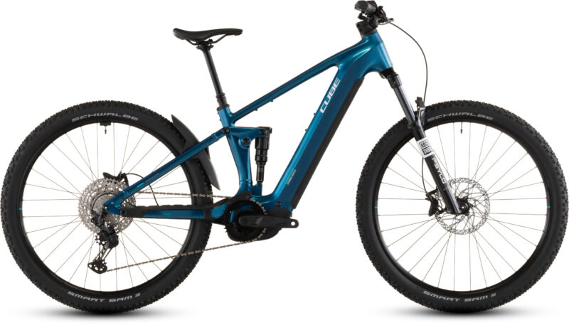 Bicicleta Eléctrica Cube Stereo Hybrid ONE22 Race 800 electricblue´n´white 2026