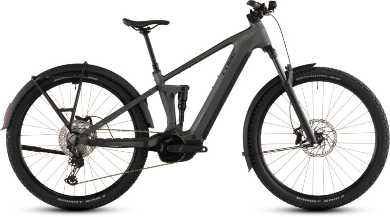 Bicicleta Eléctrica Cube Stereo Hybrid ONE22 Race 800 FE slabgrey´n´chrome 2026