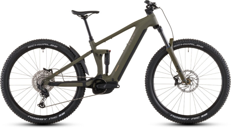 Bicicleta Eléctrica Cube Stereo Hybrid ONE44 Pro 800 dustyolive´n´gold 2026