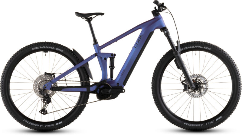 Bicicleta Eléctrica Cube Stereo Hybrid ONE44 EXC 800 blueiris´n´black 2026