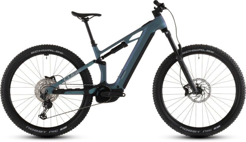 Bicicleta Eléctrica Cube Stereo Hybrid ONE44 HPC Race 800 smaragdgrey´n´prism 2026