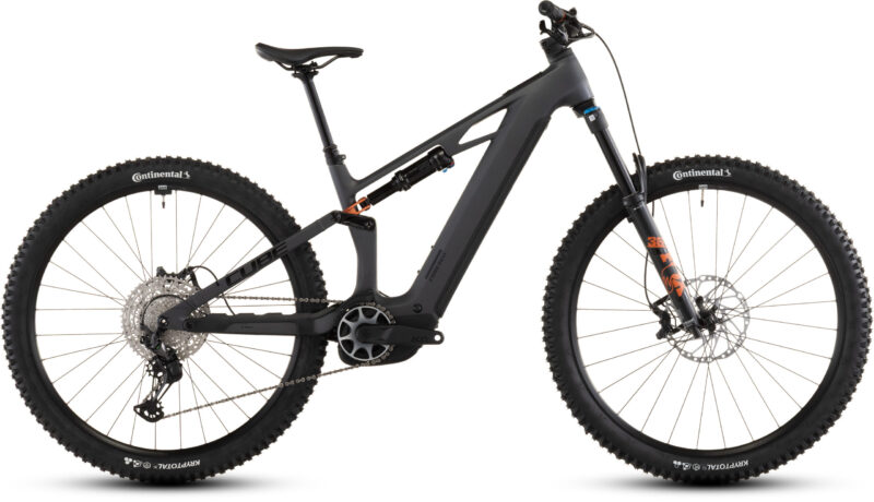 Bicicleta Eléctrica Cube Stereo Hybrid ONE44 HPC SLX 800 slabgrey´n´orange 2026