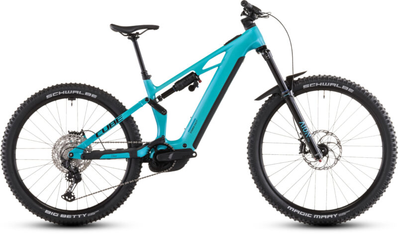 Bicicleta Eléctrica Cube Stereo Hybrid ONE77 HPC Race 800 swimmingpool´n´black 2026