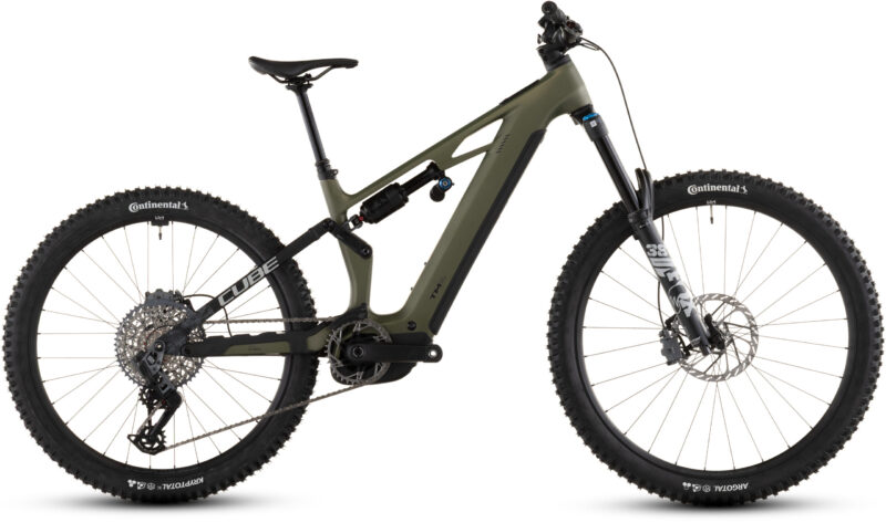 Bicicleta Eléctrica Cube Stereo Hybrid ONE77 HPC TM 800 reedgreen´n´matrix 2026