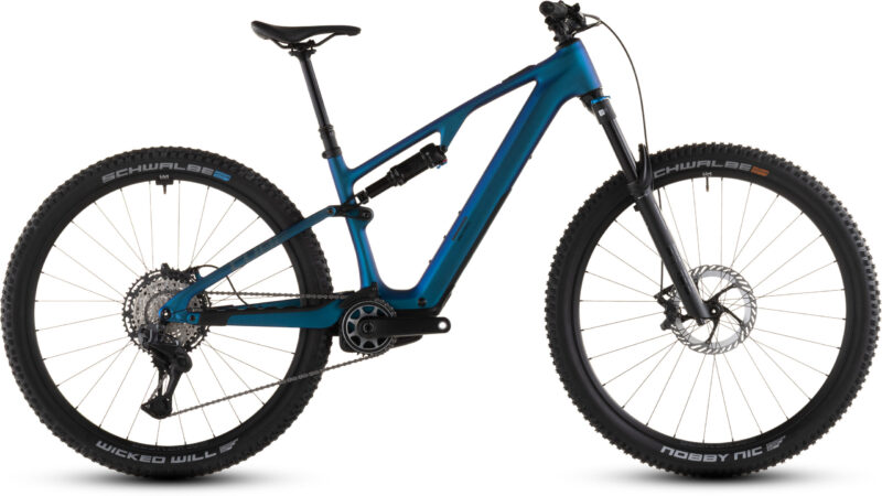Bicicleta Eléctrica Cube AMS Hybrid ONE44 C:68X SLX 400X nebula´n´black 2026
