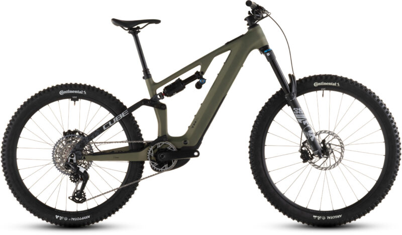 Bicicleta Eléctrica Cube AMS Hybrid ONE77 C:62 TM 600X reedgreen´n´matrix 2026