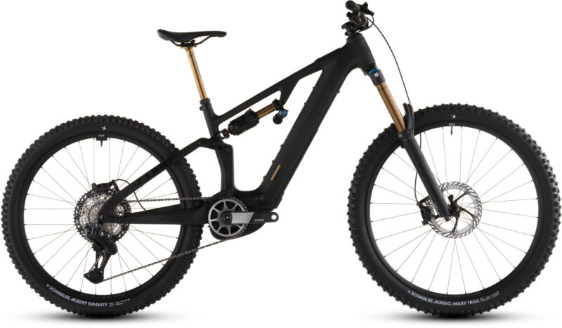 Bicicleta Eléctrica Cube AMS Hybrid ONE77 C:62 AT 600X carbon´n´gold 2026