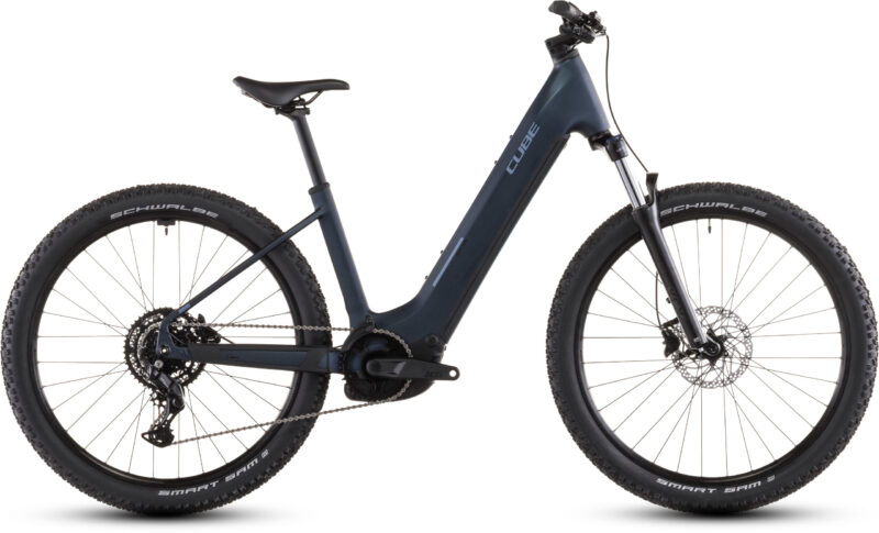 Bicicleta Eléctrica Cube Reaction Hybrid Performance 600 indigoblue´n´reflex Cuadro abierto 2026