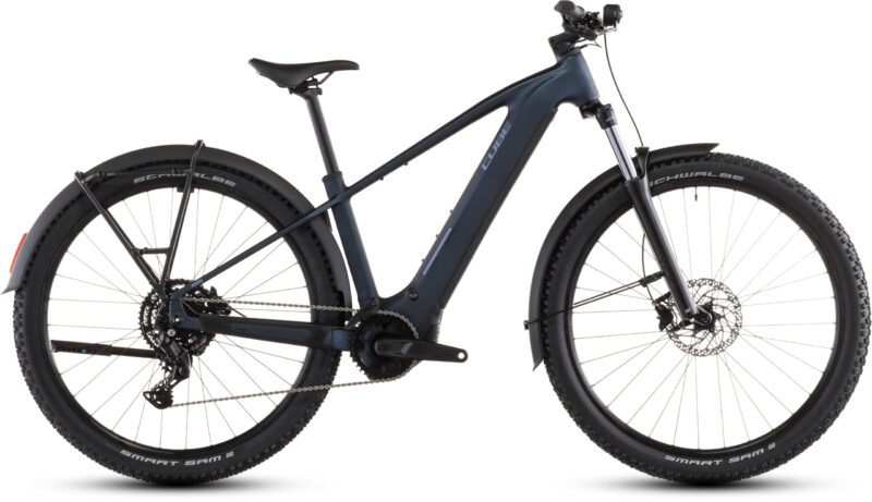 Bicicleta Eléctrica Cube Reaction Hybrid Performance 600 FE indigoblue´n´reflex Barra alta 2026