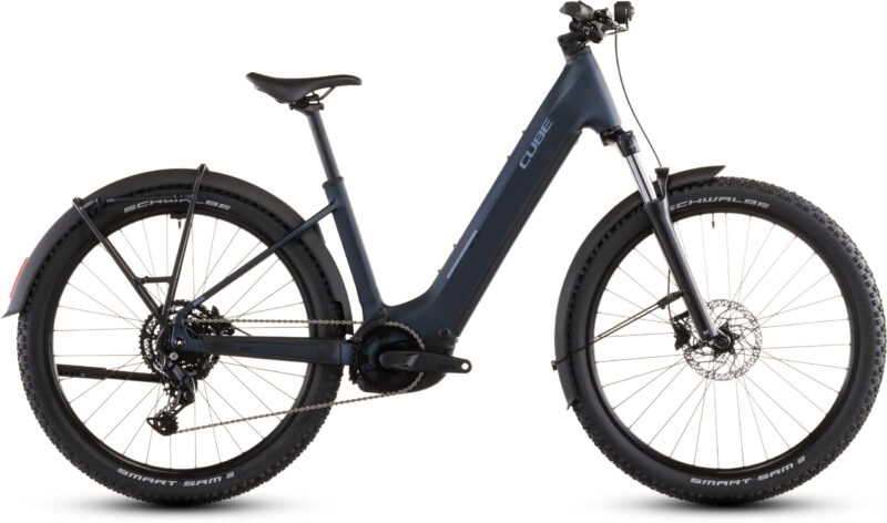 Bicicleta Eléctrica Cube Reaction Hybrid Performance 600 FE indigoblue´n´reflex Cuadro abierto 2026