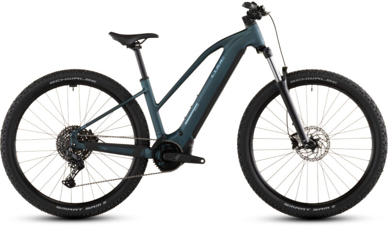 Bicicleta Eléctrica Cube Reaction Hybrid ONE 600 royalgreen´n´prism Cuadro semiabierto 2026
