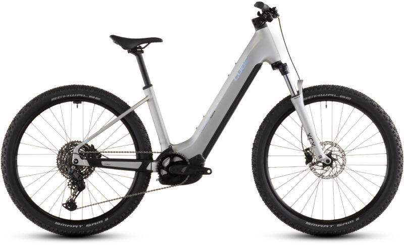 Bicicleta Eléctrica Cube Reaction Hybrid ONE 600 sleekgrey´n´prism Cuadro abierto 2026