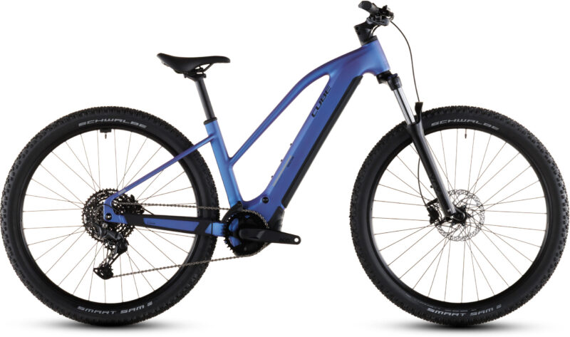 Bicicleta Eléctrica Cube Reaction Hybrid ONE 800 blueiris´n´reflect Cuadro semiabierto 2026
