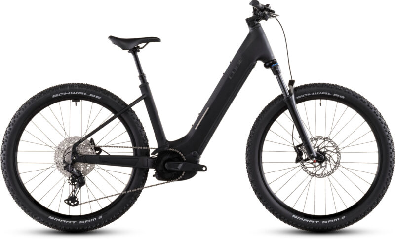 Bicicleta Eléctrica Cube Reaction Hybrid Pro 800 blackline Cuadro abierto 2026