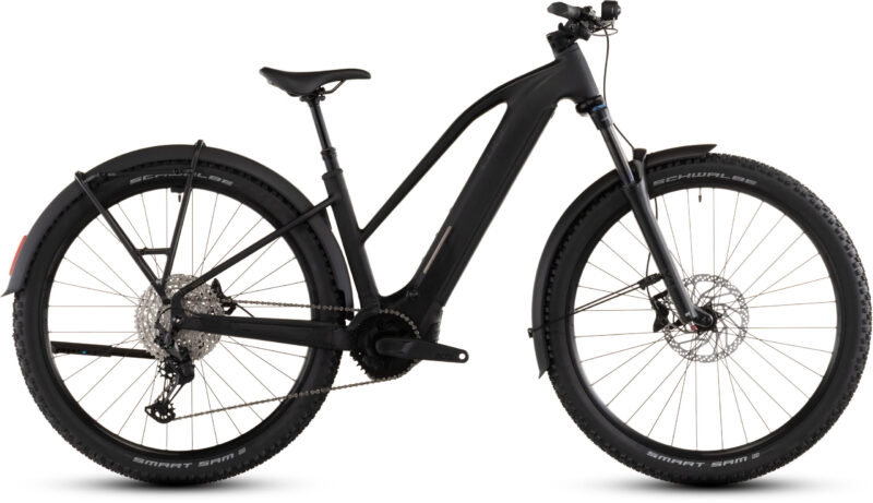 Bicicleta Eléctrica Cube Reaction Hybrid Pro 800 FE blackline Cuadro semiabierto 2026