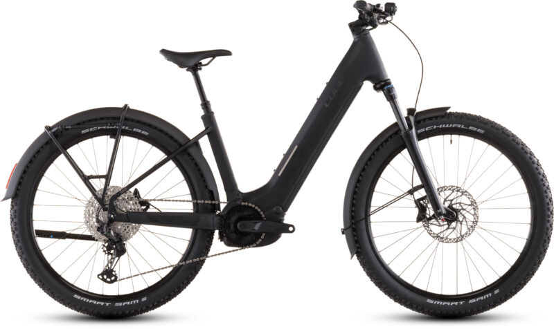 Bicicleta Eléctrica Cube Reaction Hybrid Pro 800 FE blackline Cuadro abierto 2026