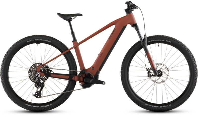 Bicicleta Eléctrica Cube Reaction Hybrid Race 800 amber´n´black Barra alta 2026