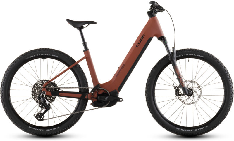 Bicicleta Eléctrica Cube Reaction Hybrid Race 800 amber´n´black Cuadro abierto 2026