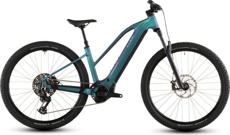 Bicicleta Eléctrica Cube Reaction Hybrid Race 800 polarlight´n´prism Cuadro semiabierto 2026