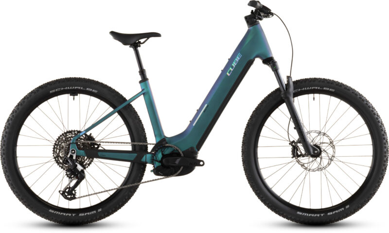 Bicicleta Eléctrica Cube Reaction Hybrid Race 800 polarlight´n´prism Cuadro abierto 2026