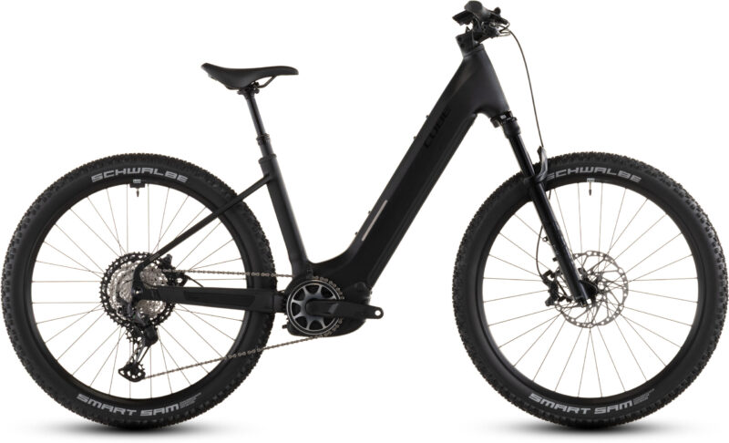 Bicicleta Eléctrica Cube Reaction Hybrid SLX 800 silverdust´n´chrome Cuadro abierto 2026