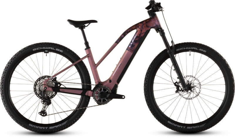 Bicicleta Eléctrica Cube Reaction Hybrid SLX 800 shiftblush´n´art Cuadro semiabierto 2026