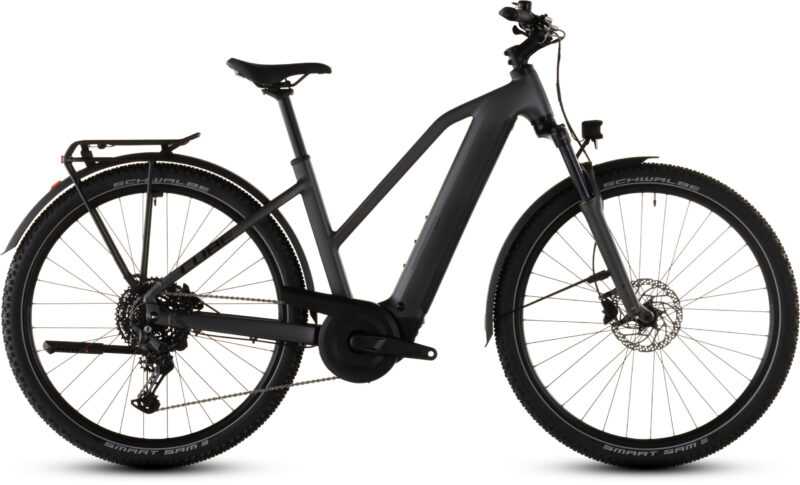 Bicicleta Eléctrica Cube Nuride Hybrid Performance 600 slabgrey´n´black Cuadro semiabierto 2026