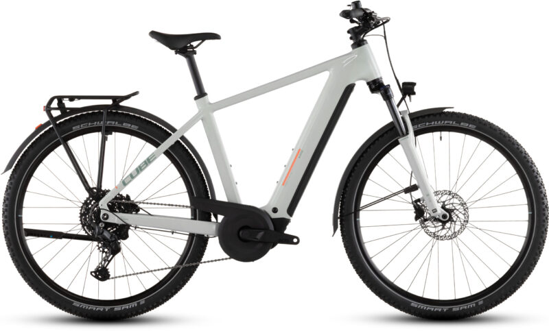 Bicicleta Eléctrica Cube Nuride Hybrid Performance 600 desertstone´n´grey Barra alta 2026