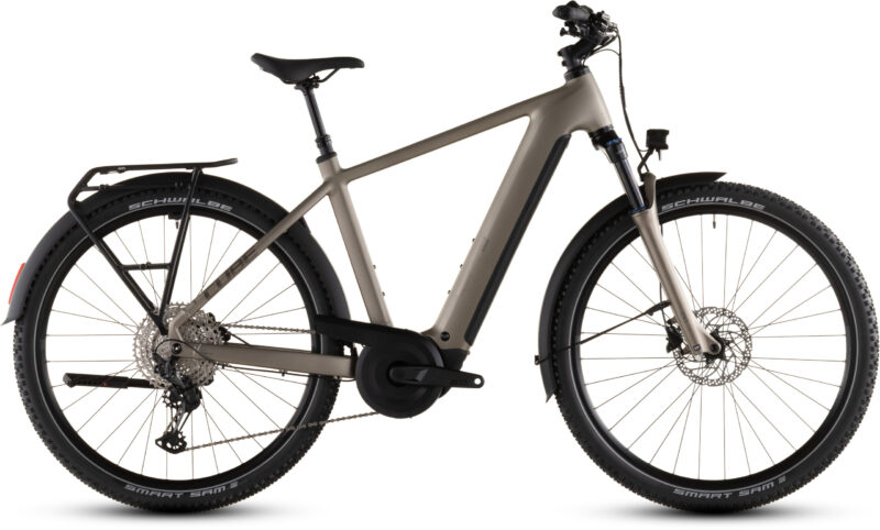 Bicicleta Eléctrica Cube Nuride Hybrid Pro 600 flashstone´n´chrome Barra alta 2026