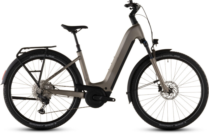 Bicicleta Eléctrica Cube Nuride Hybrid Pro 600 flashstone´n´chrome Cuadro abierto 2026