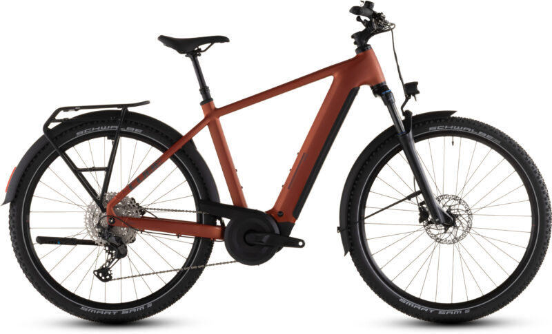 Bicicleta Eléctrica Cube Nuride Hybrid Pro 600 chilli´n´black Barra alta 2026