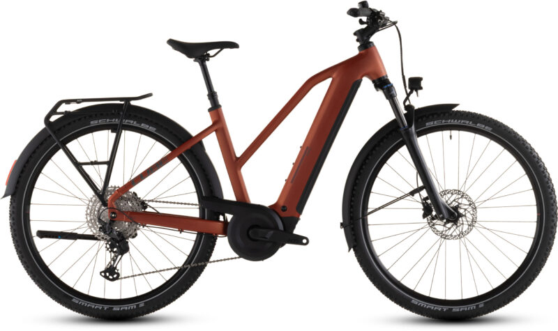 Bicicleta Eléctrica Cube Nuride Hybrid Pro 800 chilli´n´black Cuadro semiabierto 2026