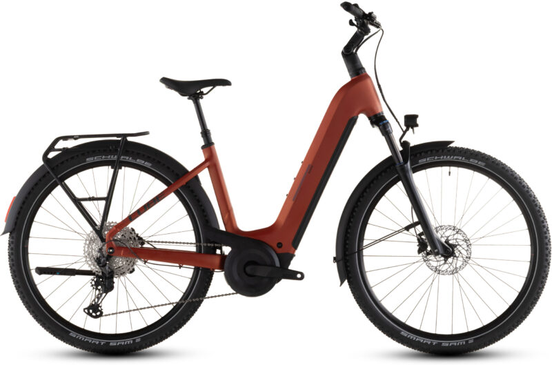 Bicicleta Eléctrica Cube Nuride Hybrid Pro 800 chilli´n´black Cuadro abierto 2026
