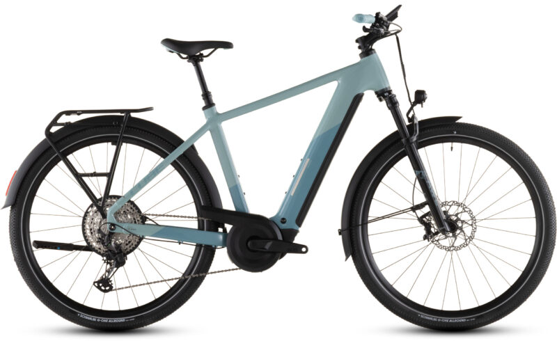 Bicicleta Eléctrica Cube Nuride Hybrid SLX 800 skylight´n´arubablue Barra alta 2026