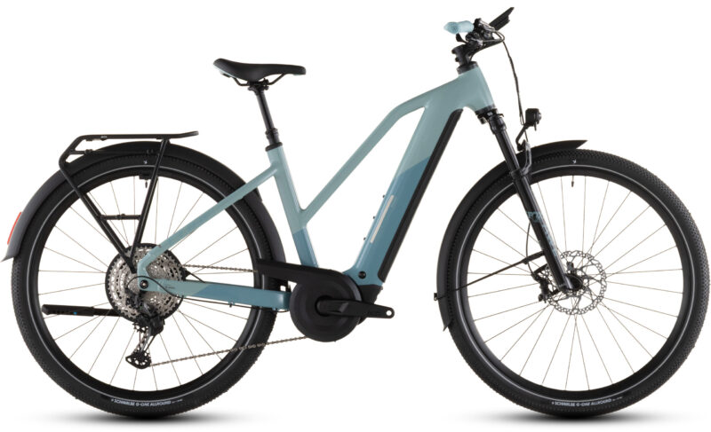 Bicicleta Eléctrica Cube Nuride Hybrid SLX 800 skylight´n´arubablue Cuadro semiabierto 2026