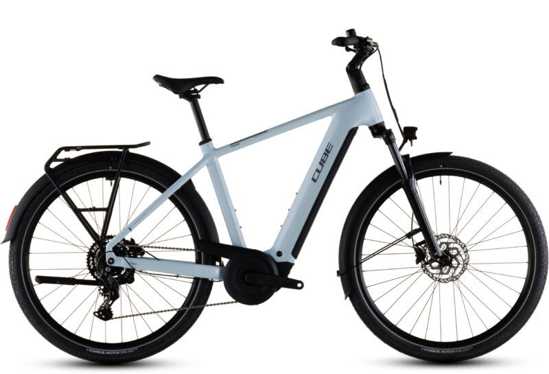 Bicicleta Eléctrica Cube Touring Hybrid ONE 600 glacier´n´reflex Barra alta 2026