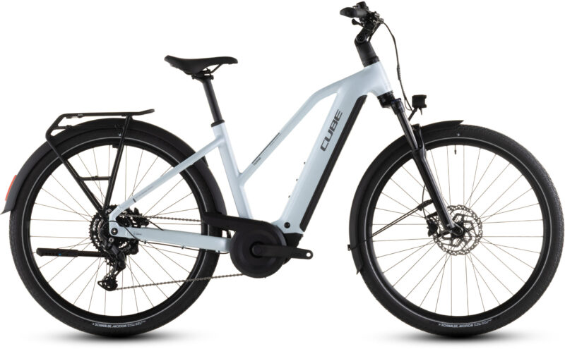 Bicicleta Eléctrica Cube Touring Hybrid ONE 600 glacier´n´reflex Cuadro semiabierto 2026