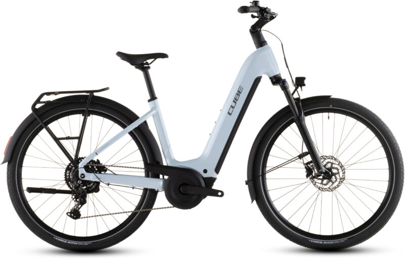 Bicicleta Eléctrica Cube Touring Hybrid ONE 600 glacier´n´reflex Cuadro abierto 2026