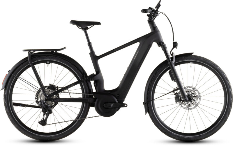 Bicicleta Eléctrica Cube Kathmandu Hybrid ONE11 HPC SLT 800 carbon´n´silverdust Barra alta 2026