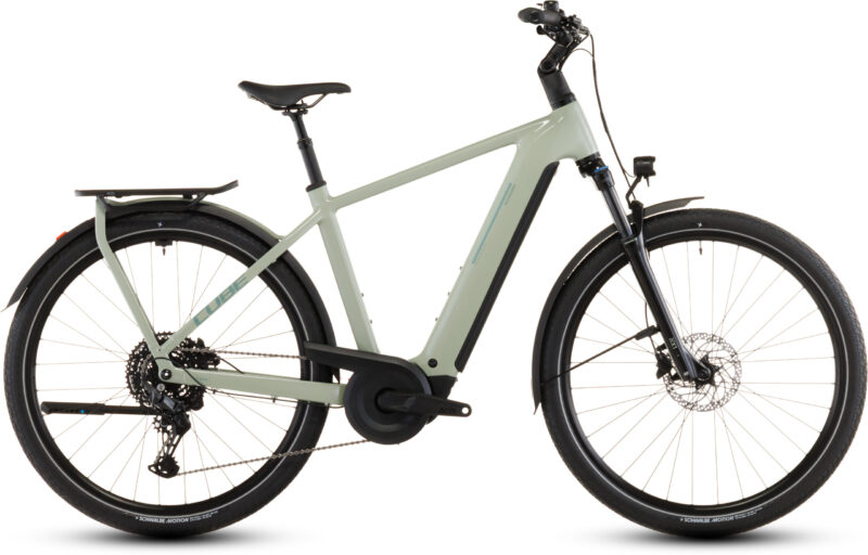 Bicicleta Eléctrica Cube Kathmandu Hybrid ONE 800 pea´n´green Barra alta 2026