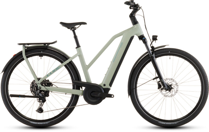 Bicicleta Eléctrica Cube Kathmandu Hybrid ONE 800 pea´n´green Cuadro semiabierto 2026