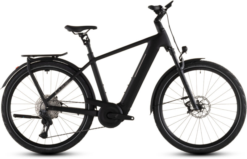 Bicicleta Eléctrica Cube Kathmandu Hybrid SLX 800 silverdust´n´chrome Barra alta 2026
