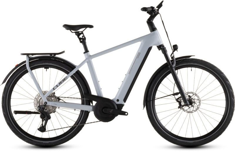 Bicicleta Eléctrica Cube Kathmandu Hybrid SLX 800 foggrey´n´grey Barra alta 2026