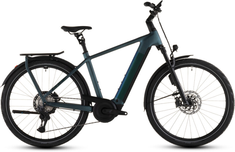 Bicicleta Eléctrica Cube Kathmandu Hybrid SLT 800 duskwood´n´goblin Barra alta 2026
